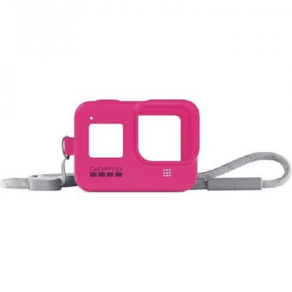 GOPRO Silikonska futrola sa podesivim kaišom za HERO8, pink (AJSST-007)