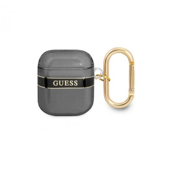 Guess Futrola za AirPods 1/2 Black Cord