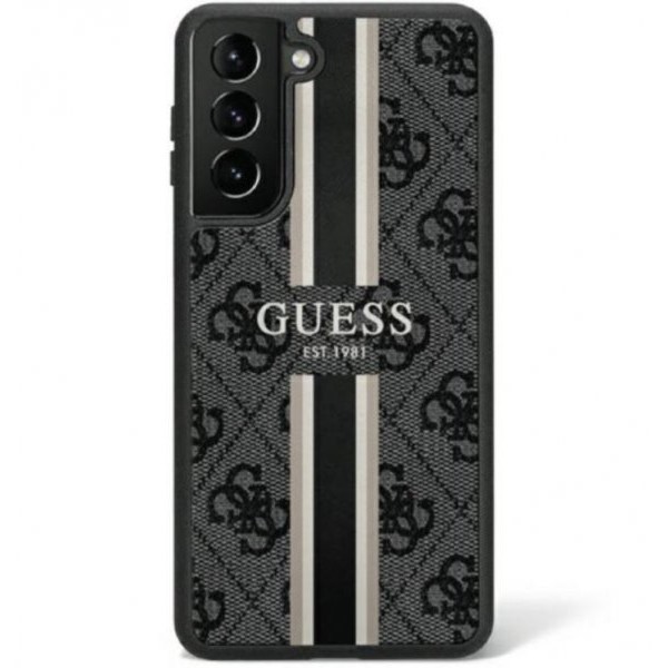 Guess Futrola za Samsung S23 Black 4G Printed Stripe