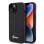Guess Maska za iPhone 15 DISCO SCRIPT METAL BLACK