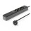 HAMA Distributer 3 uticnice, 2xUSB-C/1xUSB-A 100W, PD prekidac, 1.4m, crn