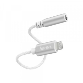 HAMA IPhone Lightning Adapter na 3.5mm zenski dzek beli HAMA