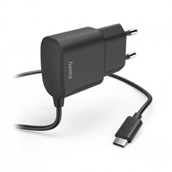 HAMA Kućni Punjač, USB Tip-C, 12W, 5V/2.4A, 1m, Crni