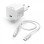 HAMA Mini Brzi Punjac Sa USB-C Kablom, PD, 25W, 1.5m Beli