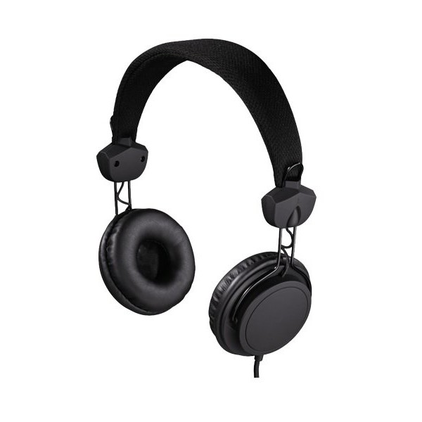 HAMA Stereo slušalice sa mikrofonom, JOY, na uho, crne