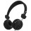 HAMA Stereo Slusalice Velike FUN4PHONE + Mikrofon Crne (184016)