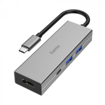 HAMA USB-C Multiport Hub: 2 X USB-A, USB-C I HDMI
