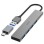 HAMA USB Hub 4 porta, USB 3.2, 5 Gbit/s+ USB-C adapter ultra tanak 200141