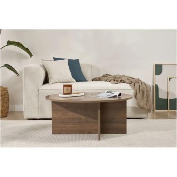 HANAH HOME Sto za dnevnu sobu Soleil Walnut