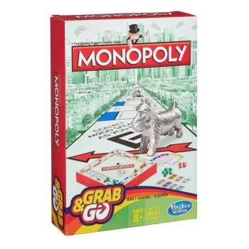 HASBRO Mb igre monopol grab and go drštvena igra (F8256)