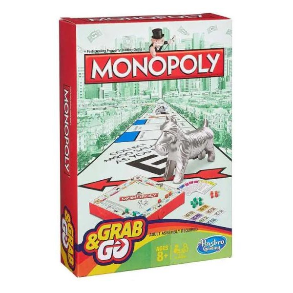 HASBRO Mb igre monopol grab and go drštvena igra (F8256)