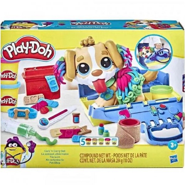 HASBRO Play-Doh care n carry vet