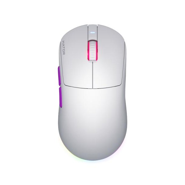 HATOR Quasar 3 Ultra 8K Wireless White/Violet miš