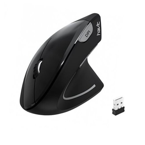 Havit Miš bežični vertikalni - Ergonomski MS550GT