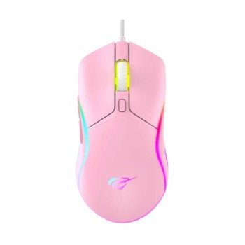 Havit MS1029 USB RGB Gaming miš roze