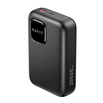 Havit PB34 20000mAh PD 20W Power Bank crni