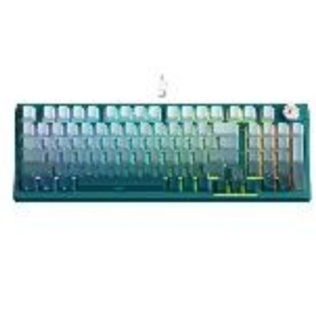 Havit Tastatura KB899L belo-zelena