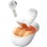 Havit TW931 TWS Bluetooth Earbuds White Orange