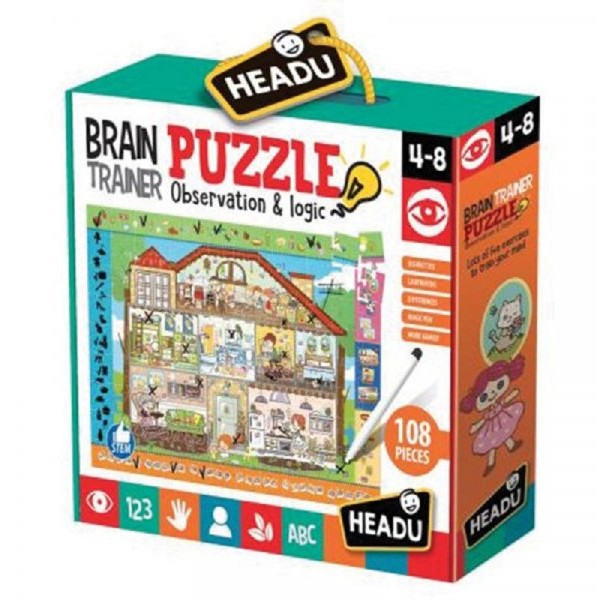 HEADU Brain trainer - Opažanje i logika
