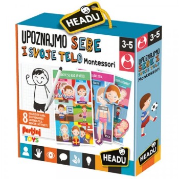 HEADU Montesori igra Upoznajmo sebe i svoje telo