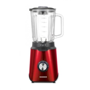 HEINNER Blender HBL-1000RED 1,5l/1000W/slaklena čaša/crveni