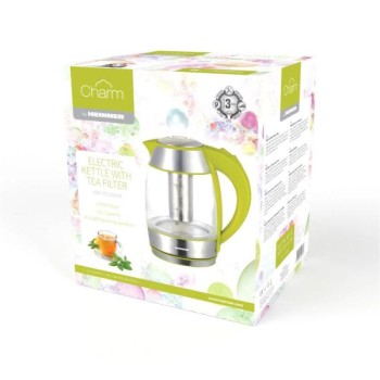 HEINNER Električno kuvalo HEK-TF2200GR 1,8l/2200W/filter za čaj/zeleno