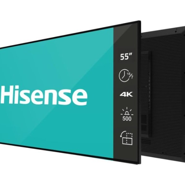 Hisense 55GM50D 4K UHD 500 nita Digital Signage Display - 18/7 Operation