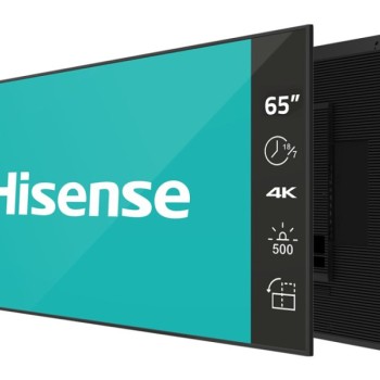 Hisense 65” 65GM50D 4K UHD 500 nita Digital Signage Display - 18/7 Operation