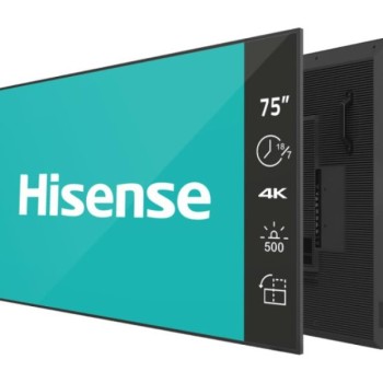 Hisense 75GM50D 4K UHD 500 nita Digital Signage Display - 18/7 Operation