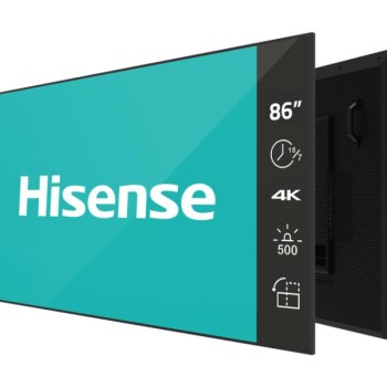 Hisense 86GM50D 4K UHD 500 nita Digital Signage Display - 18/7 Operation