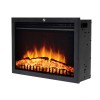 HOME Električni ugradni kamin 2000W FKKI03
