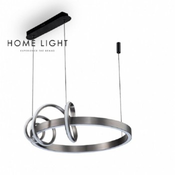 HOME LIGHT Luna 229 Luster49W 3000K SIVA/CRNA