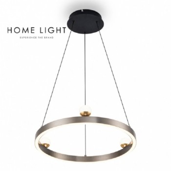 HOME LIGHT Luna 232 luster 40W 3000K SIVA/ZLATO