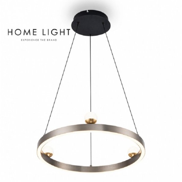 HOME LIGHT Luna 232 luster 40W 3000K SIVA/ZLATO