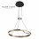 HOME LIGHT Luna 235 Luster 37W 3000K SIVA