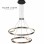 HOME LIGHT Luna 236 Luster 61W 3000K SIVA