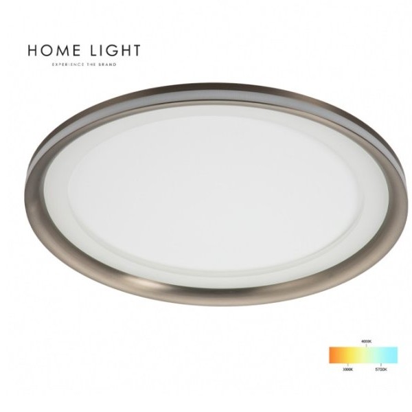 HOME LIGHT Plafonska svetiljka LUNA 325 Siva