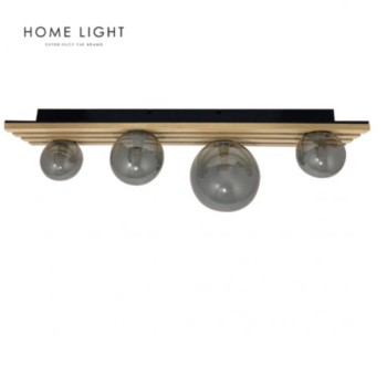HOME LIGHT Talia 63 plafonska svetiljka 4*G9 DRVO