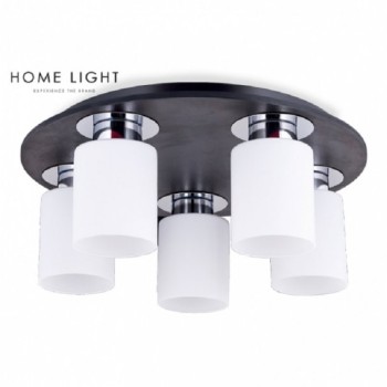 HOME LIGHT Vespa 6025 plafonska svetiljka 5*E27 WENGE