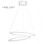 HOME LIGHT Vesta 464 LED visilica bela