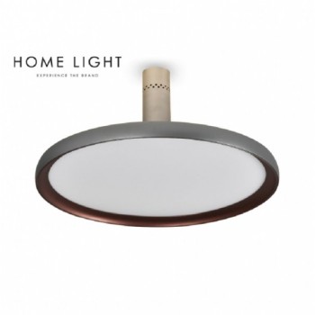 HOME LIGHT Vesta 618 Plafonska svetiljka 45W 3000K SIVA/BRAON