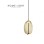HOME LIGHT Visilica Luna 299 (10908)