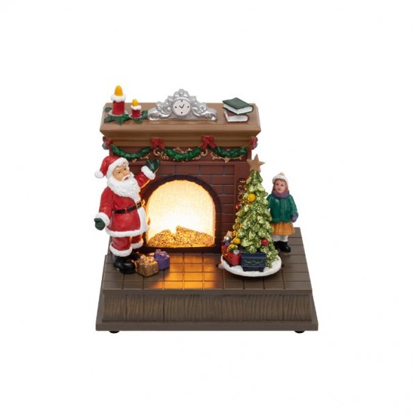 HOME Svetleća LED diorama kamin
