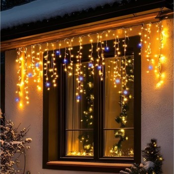 HOME Svetleći niz sa 300 toplo belih LED dioda 5m