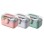 HOMEMATE Trio set Organizatori za lekove, zelena, roze i bela (3kom)