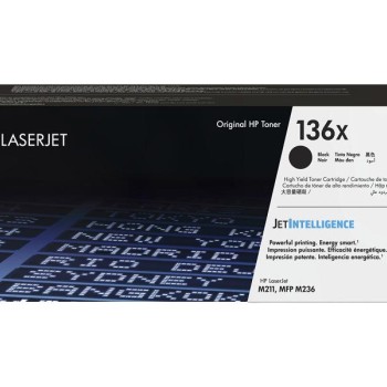HP 136X Black (W1360X)