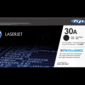 HP 30A Black Original LaserJet Toner Cartridge (CF230A)