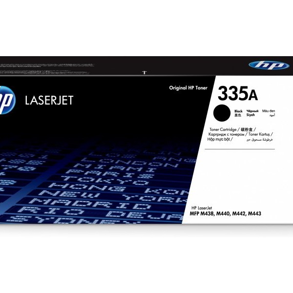 HP 335A Black Original LaserJet Toner Cartridge (W1335A)