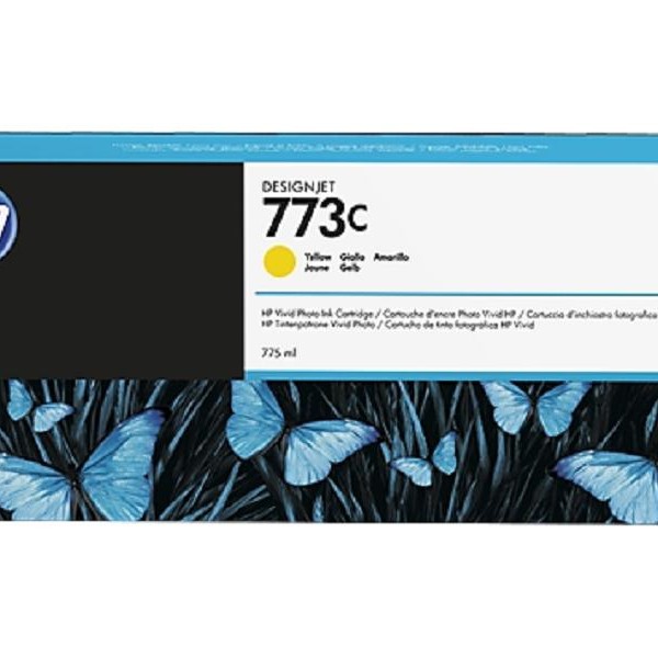 HP 773C Ink 775ml, žuta (C1Q40A)