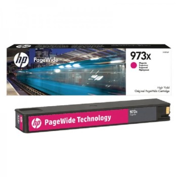 HP 973X High Yield Magenta PageWide Cartridge F6T82AE